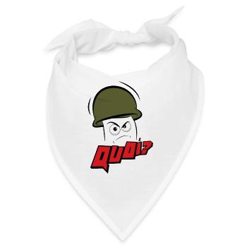 Herr Grumpy WAS, - Bandana - Weiß - Vorne