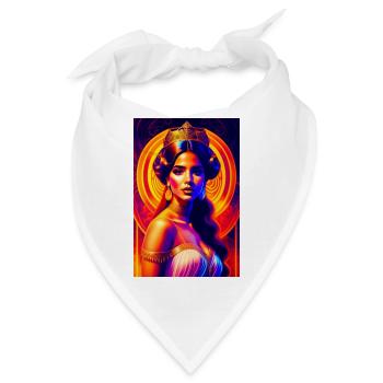 Anitta als Prinzessin im griechischen Jugendstil - Bandana - Weiß - Vorne