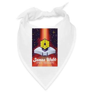 James-Webb-Weltraumteleskop - Bandana - Weiß - Vorne