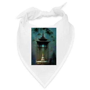 Tempel - Bandana - Weiß - Vorne