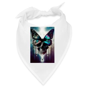 Thriller-Cover - Bandana - Weiß - Vorne