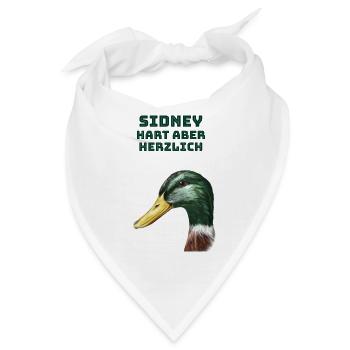 Sidney - hart aber herzlich - Bandana - Weiß - Vorne