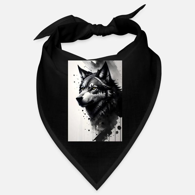 Wölfin Bandana