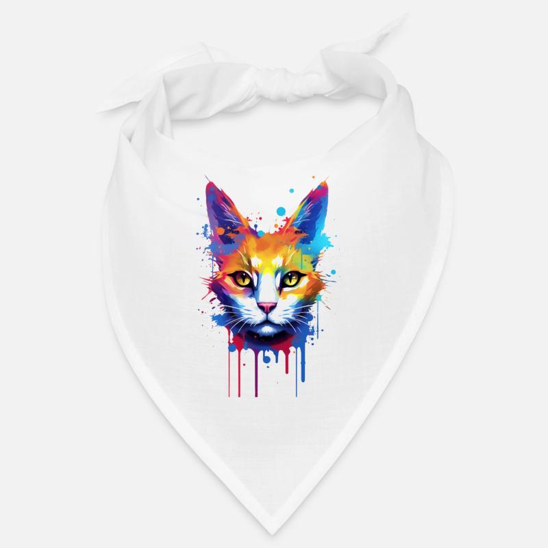 Extravagante Katze Bandana