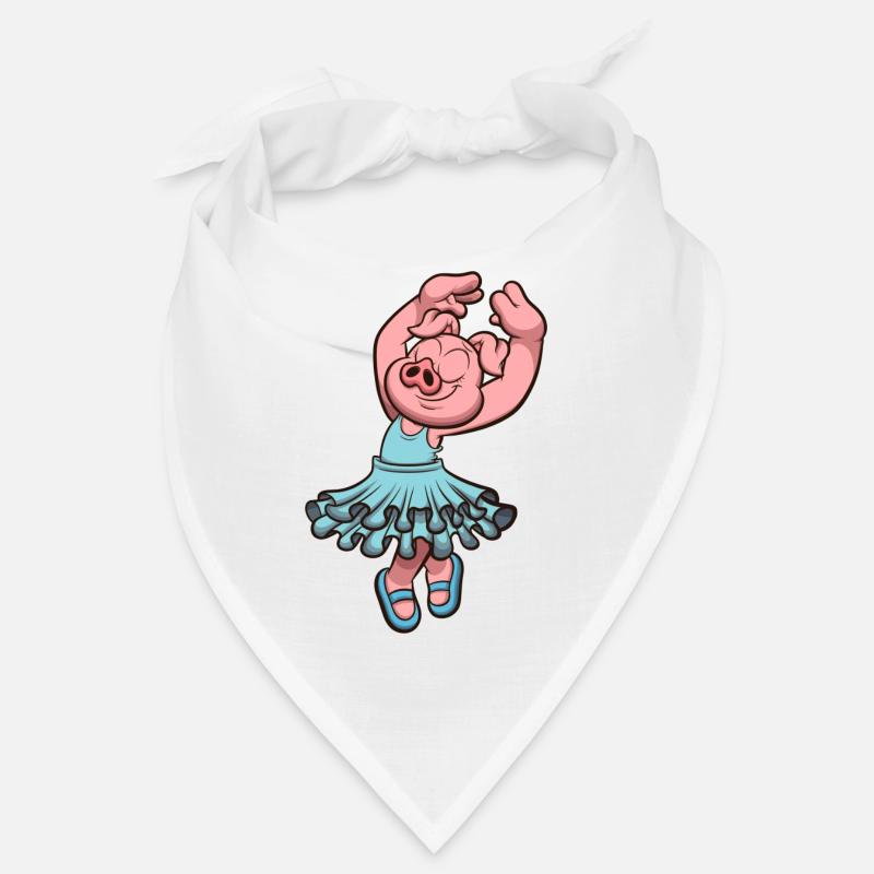 Cochon à Tutu Bandana