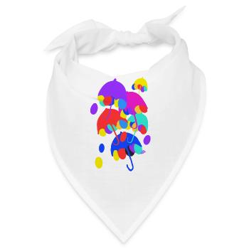Regenschirm-Fantasie v4.00 - Bandana - Weiß - Vorne