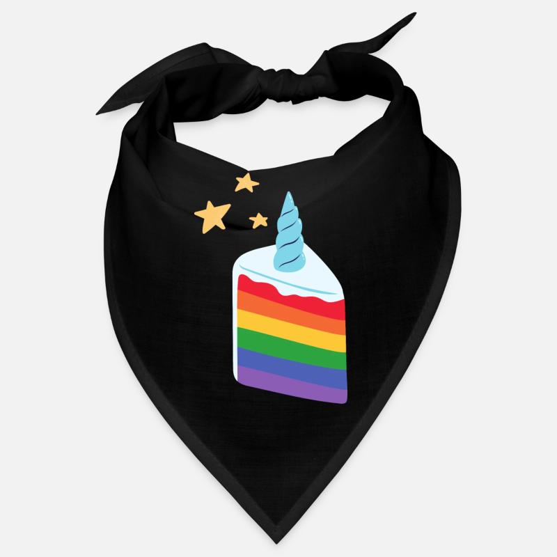 Unicorn rainbow cake Bandana