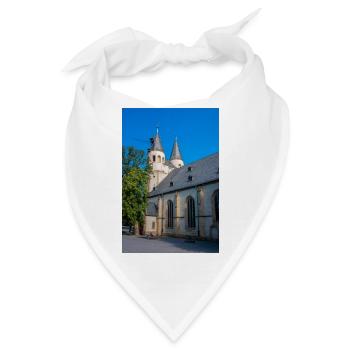 historisches Gebäude Ratsgymnasium - Bandana - Weiß - Vorne