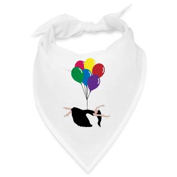 Luftballon - Bandana - Weiß - Vorne