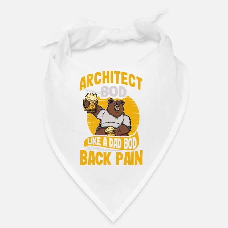 Architecte Bod Like A Dad Bod Dessinateur Drôle Bandana