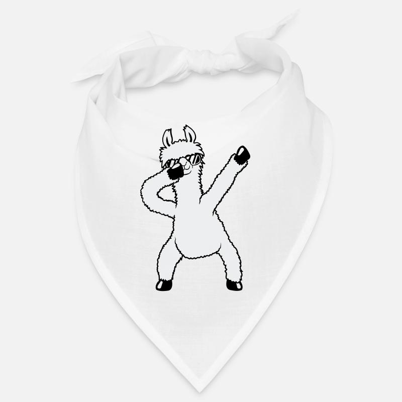 Funny Dabbing Dab Dance Llama Cool Sunglasses Bandana