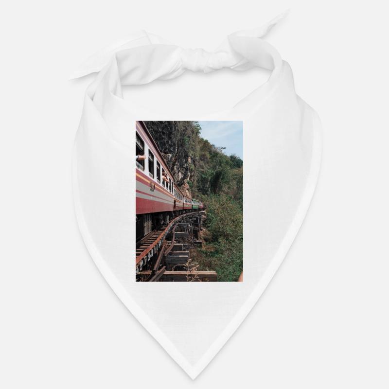 train, train - Bandana - blanc