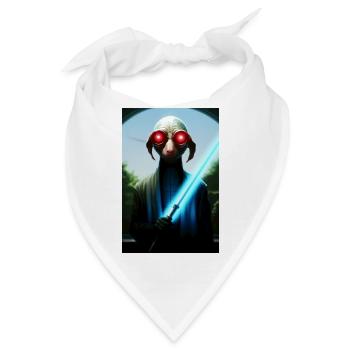 Das Licht - Bandana - Weiß - Vorne