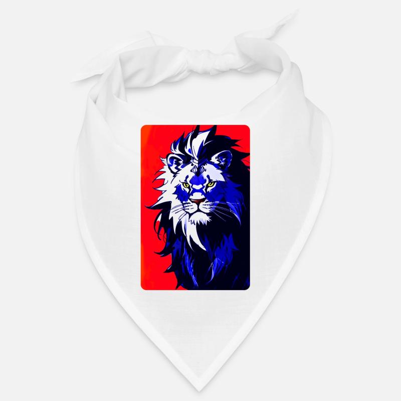 Blauer Löwe (Design 2) Bandana