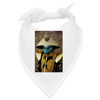 Anthropomorph 02 - Bandana - Weiß - Vorne