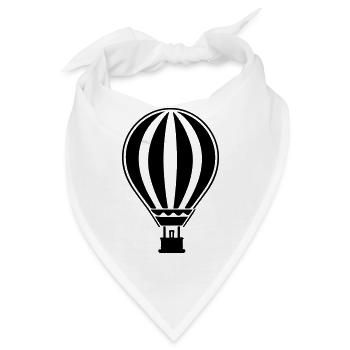Luftballon - Bandana - Weiß - Vorne