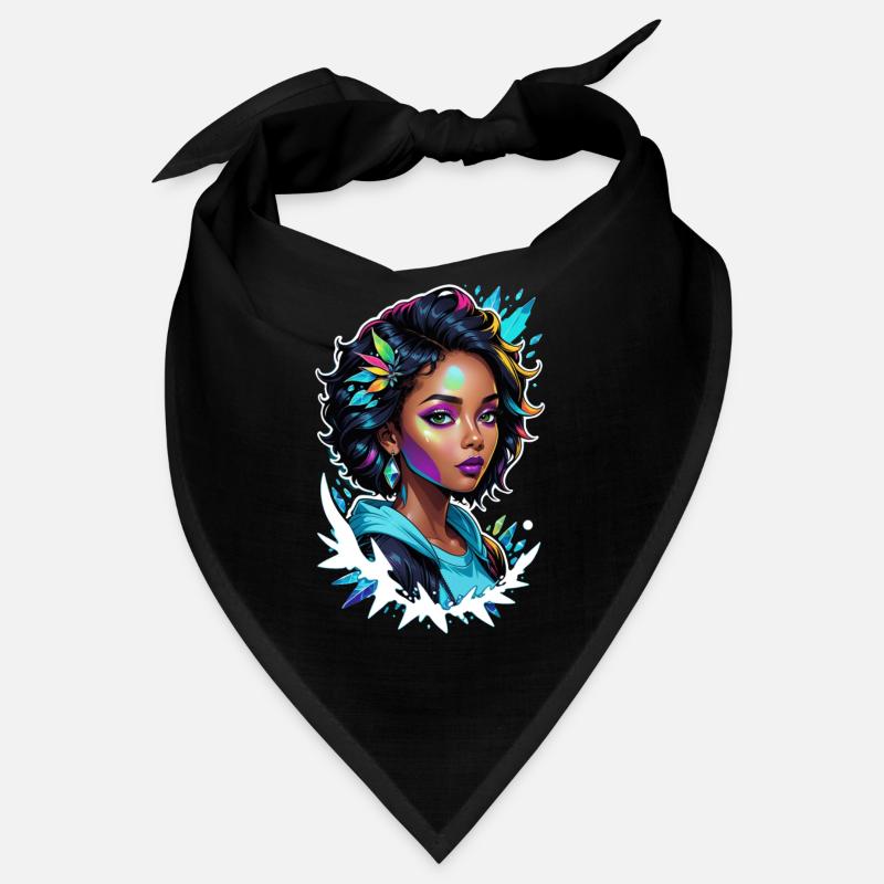 femme afro - beauté Bandana
