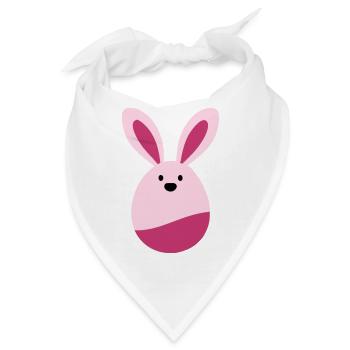 Hase - Bandana - Weiß - Vorne