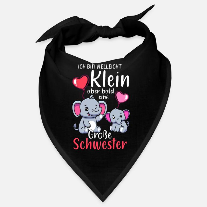 Ich Bin Klein Aber Bald Eine Große Schwester Bandana