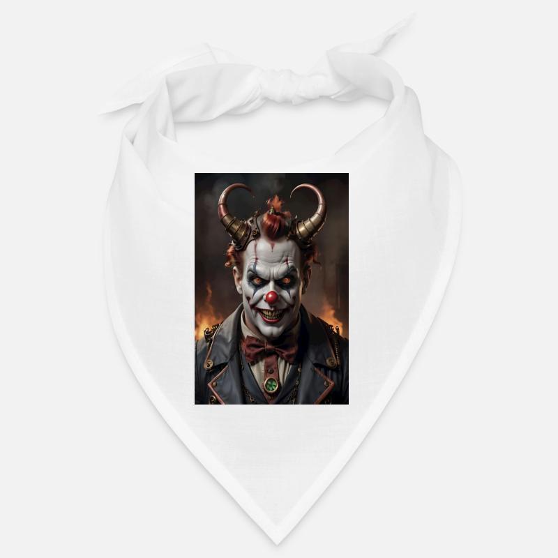 Steampunk Devil Clown Bandana