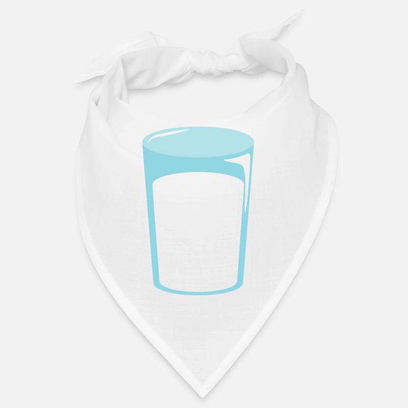 Glas Milch Bandana