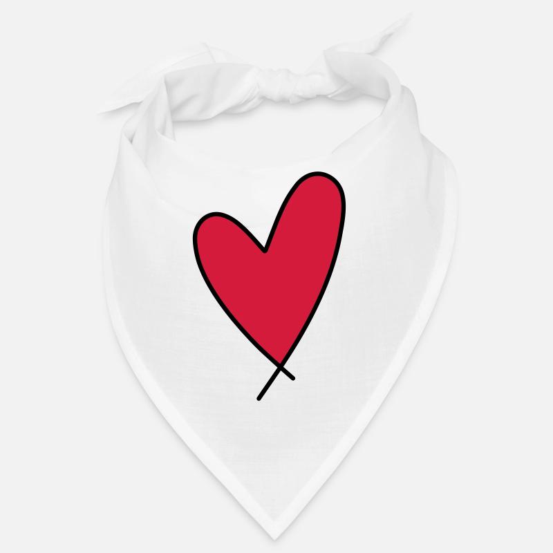 Symbol Herz Bandana