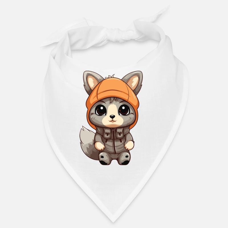 Eichhörnchen Winter Comic Niedlich Bandana