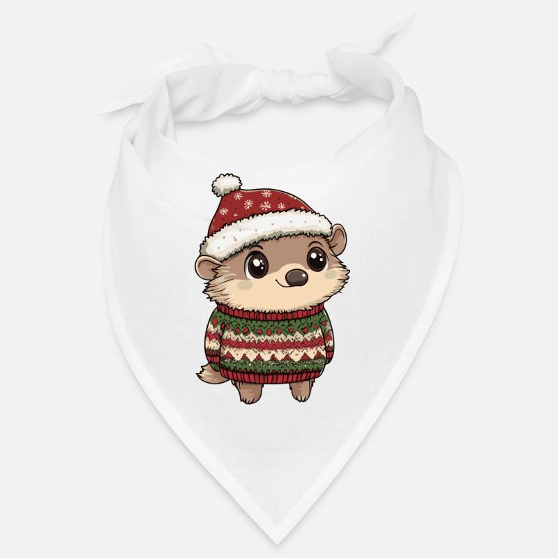 Noël hérisson Bandana