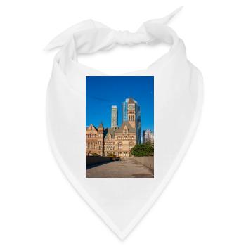 Altes Rathaus, Toronto, Kanada - Bandana - Weiß - Vorne