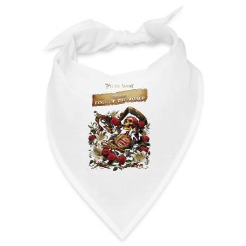 an den Rand der Welt - Bandana - Weiß - Vorne
