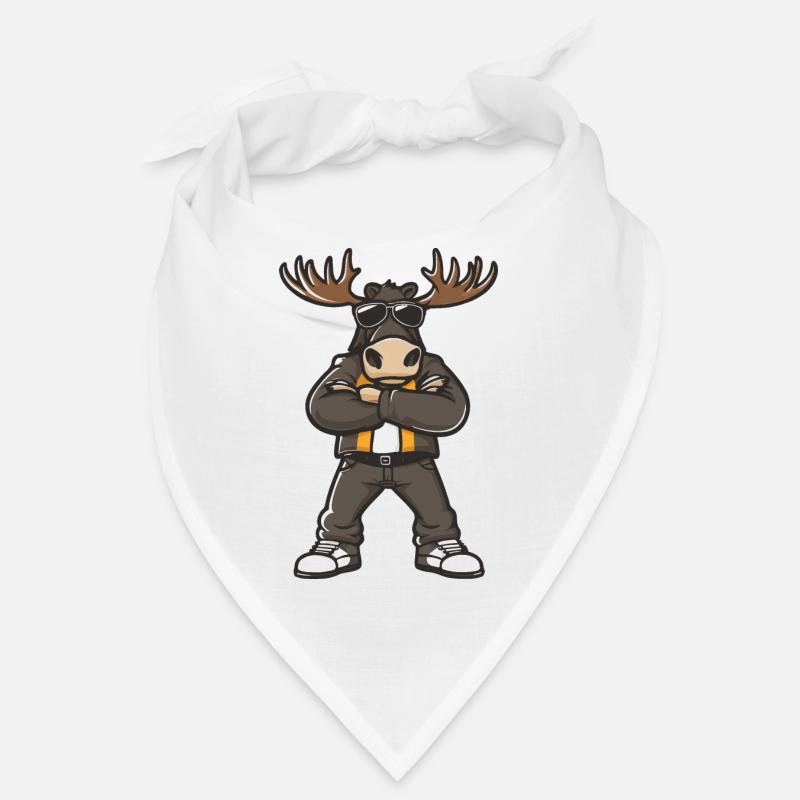 Moose Comic Bandana