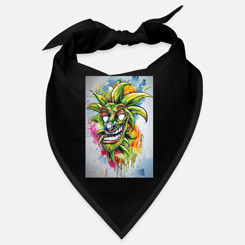 Graffiti Jester Pineapple Bandana