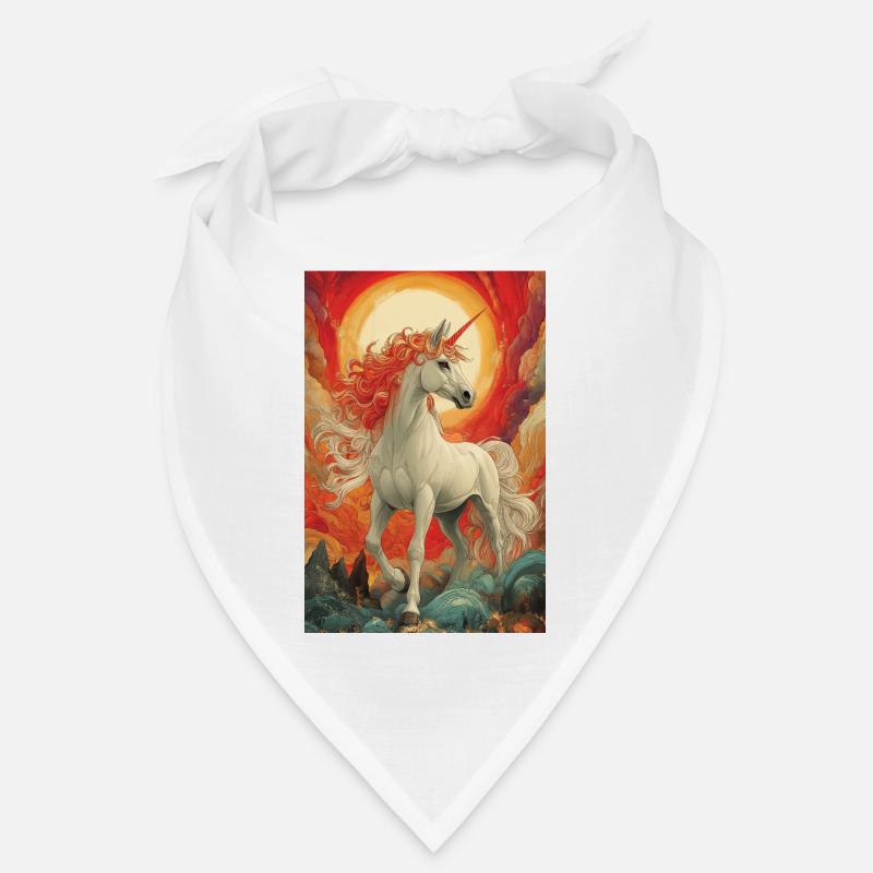 Fire Sky Unicorn Bandana