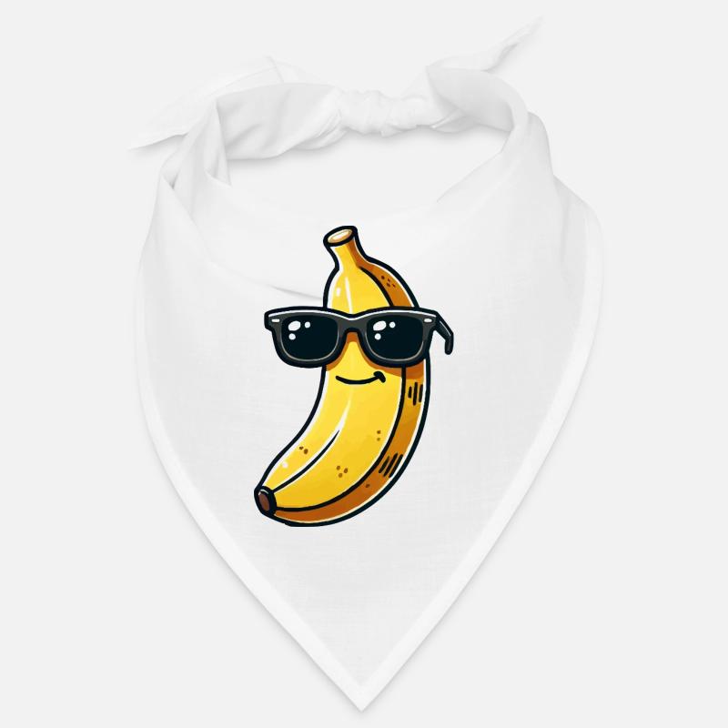 banane sonnenbrille comic Bandana