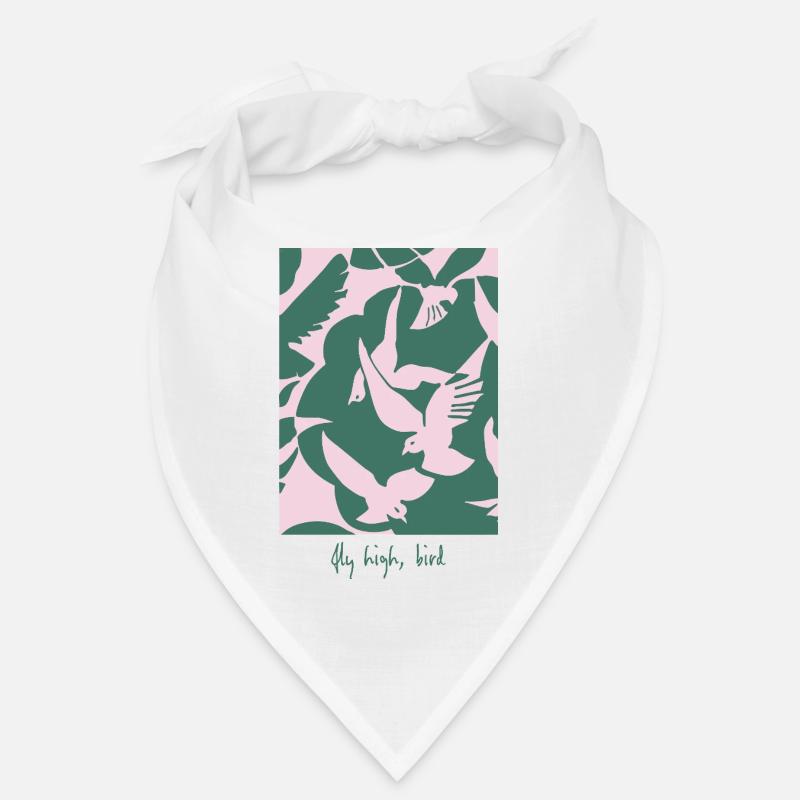 Fly High, Bird – Elegantes Vogel-Design Bandana