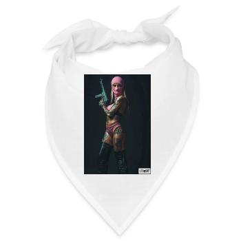 Lonely Bonnie - Bandana - Weiß - Vorne