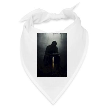 Poster Illustration Chevalier - Bandana - Weiß - Vorne