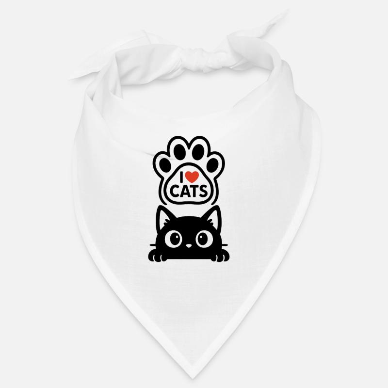 J’adore les chats Bandana