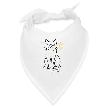 Grumpy - Bandana - Weiß - Vorne