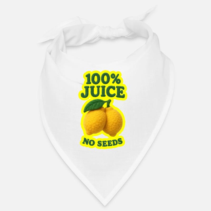 100 % Jus SANS GRAINES Bandana