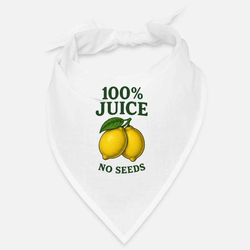 100 % Jus SANS GRAINES Bandana