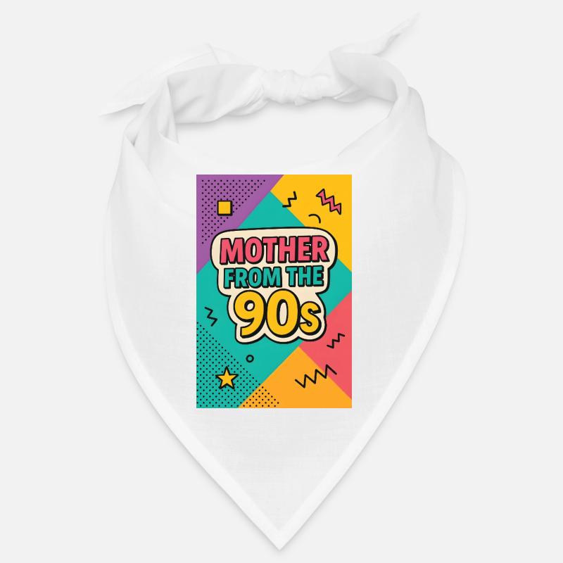 Mutter aus den 90er Jahren - Retro Muttertag Bandana