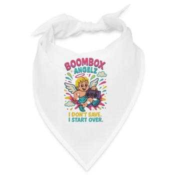 Boombox Angelz – Start Over - Bandana - Weiß - Vorne