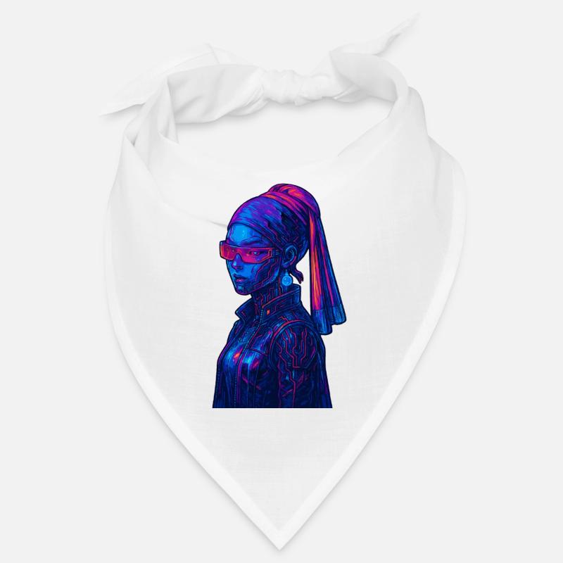 Cyberpunk mit Perle Bandana