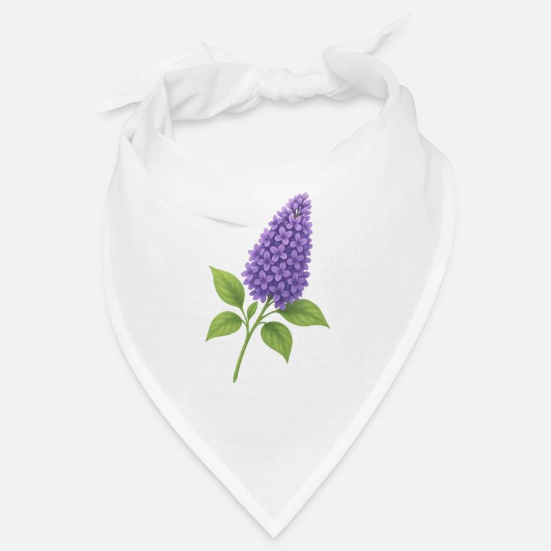 Lilac blossom – delicate spring splendour Bandana