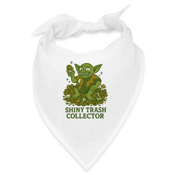 Shiny Trash Collector - Bandana - Weiß - Vorne
