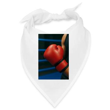 Boxen - Handschuh - Bandana - Weiß - Vorne