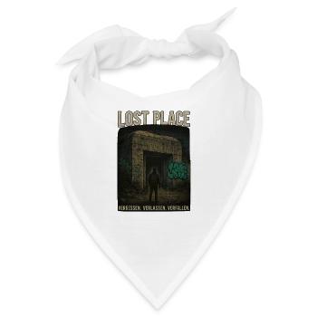 Lost Place Bunker - Bandana - Weiß - Vorne