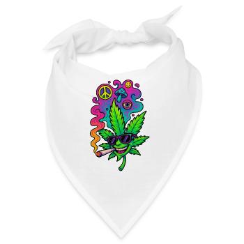 GreenGlow - Bandana - Weiß - Vorne