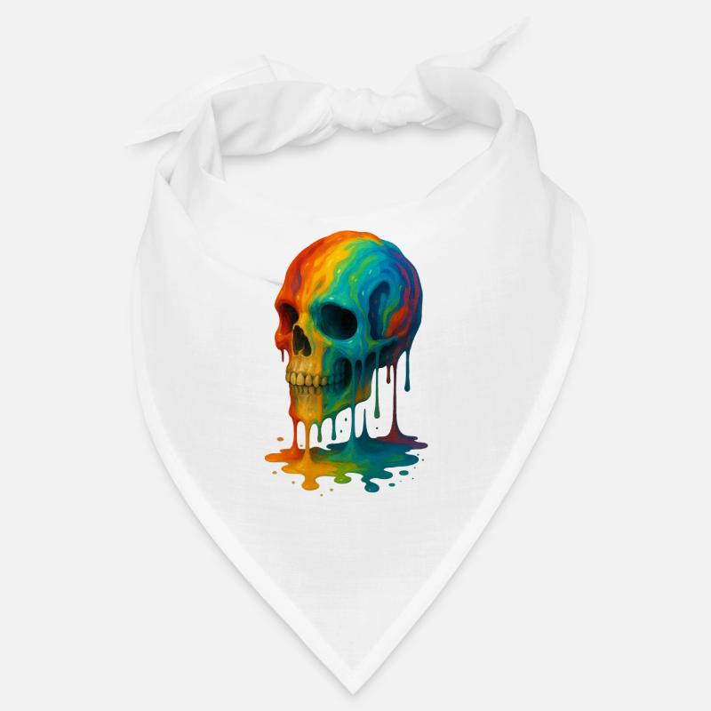 Skull Colorblast Bandana